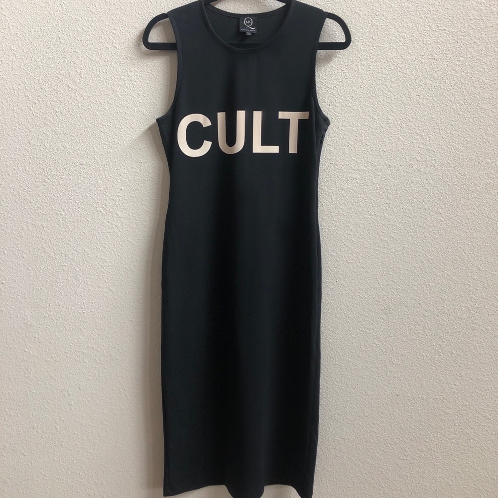 McQ by Alexander McQueen - CULT black midi dress